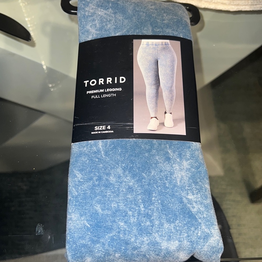 NEW Torrid mineral wash leggings, 4X